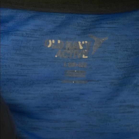 Boys Old Navy Active Blue Shirt Size 10-12 - Picture 3 of 3